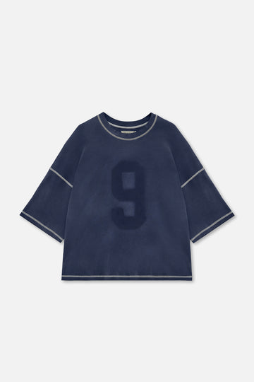 Waffle Jersey - Navy