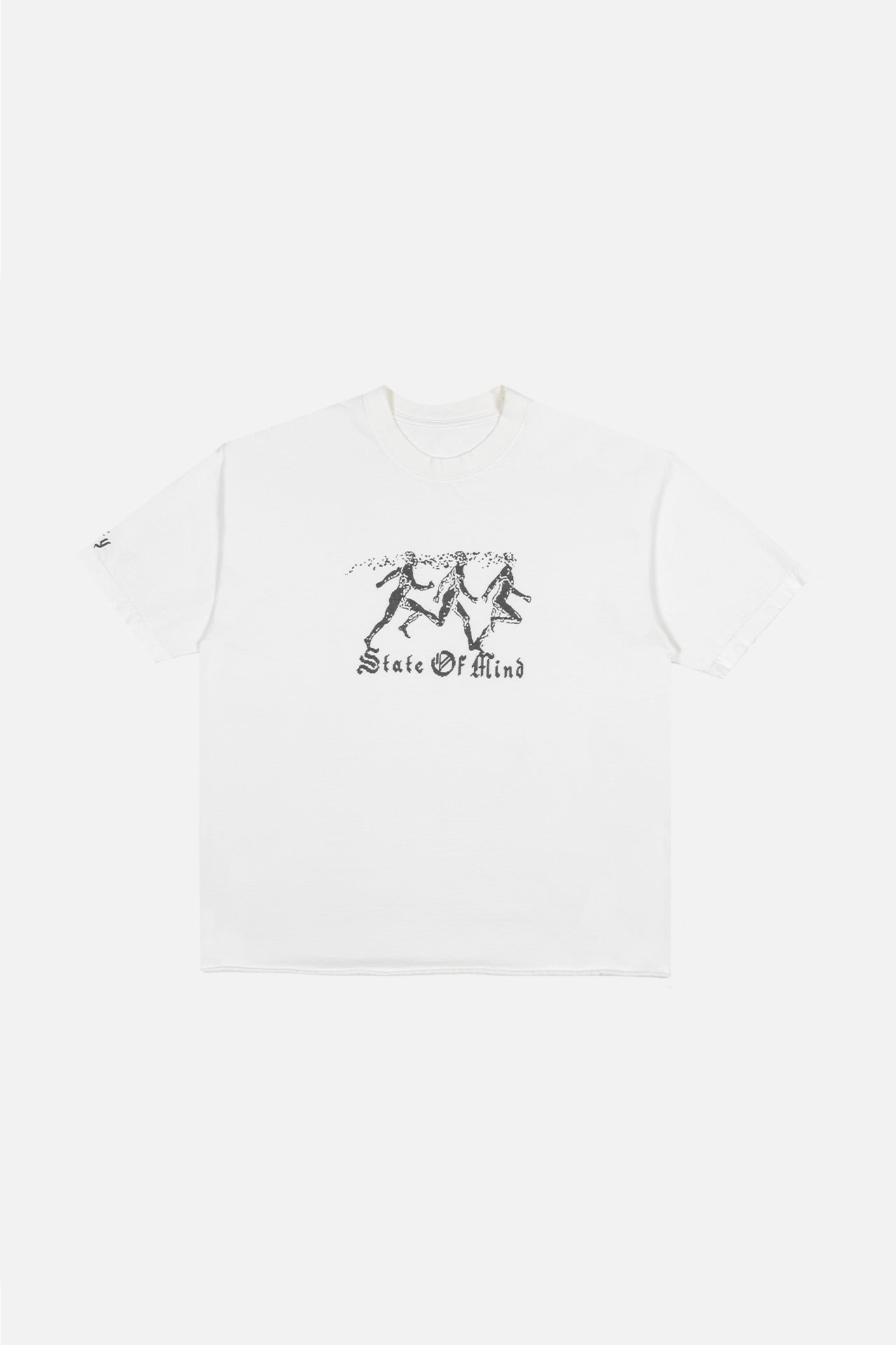 State of Mind Cropped Tee - Off White