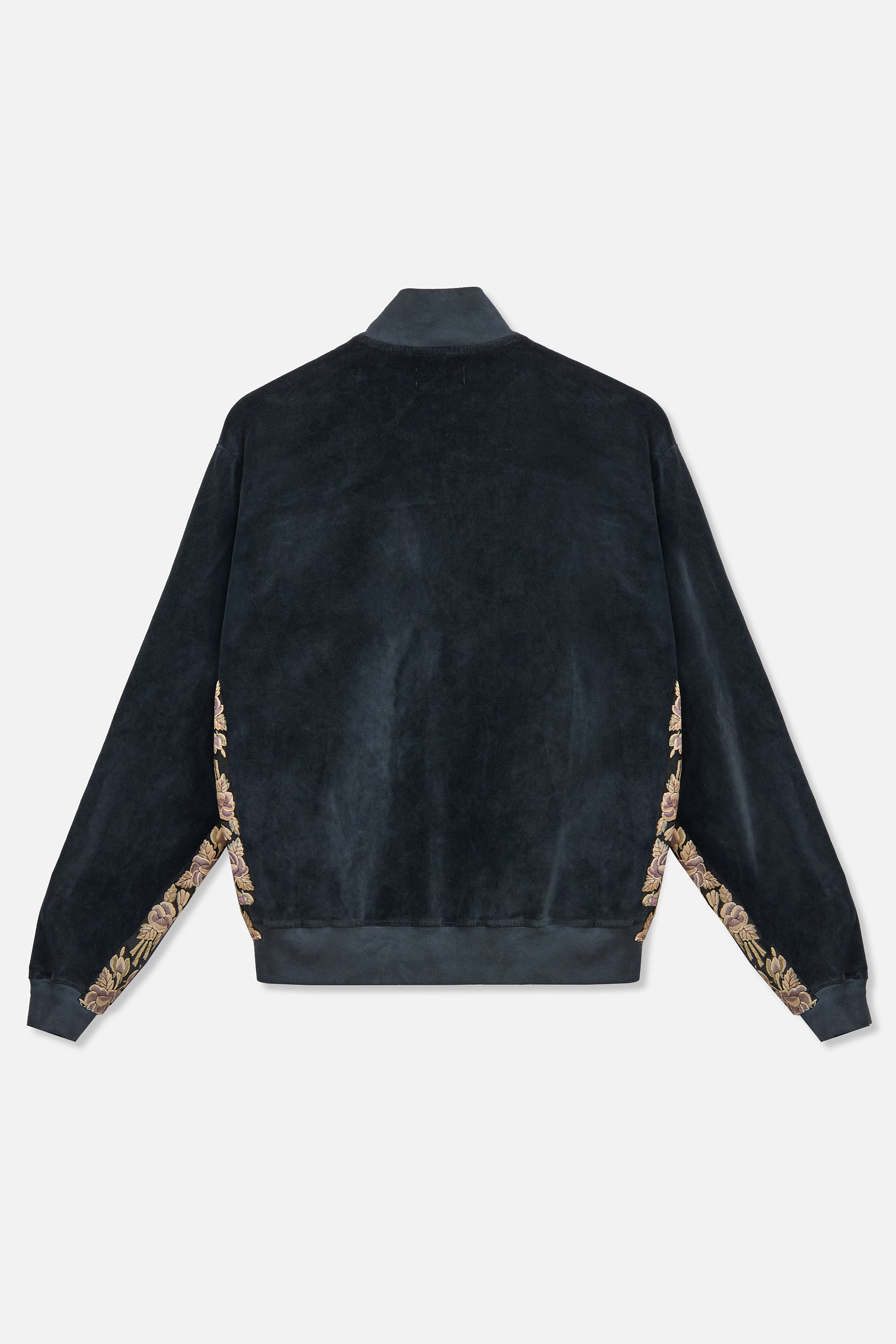 1900's Velour Track Jacket x Bentgable - Charcoal XL – TRINITY