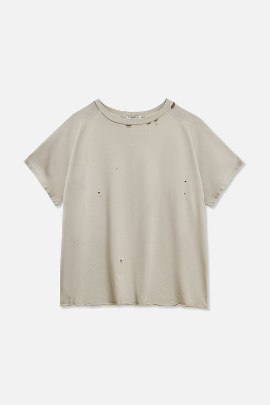 Raglan Tee - Dirty White