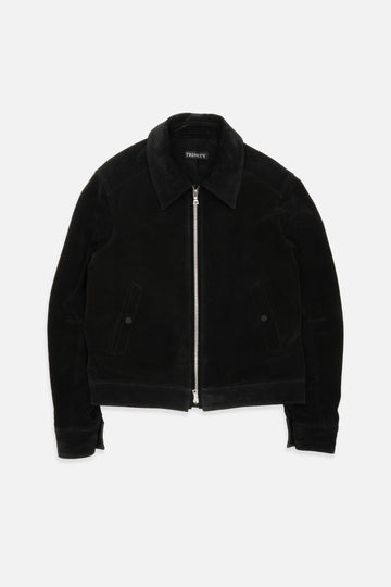 Mercer Suede Jacket - Black