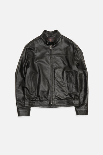 Biker Leather Jacket 1 of 1- Black