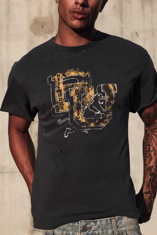 BU University Tee - Vintage Navy