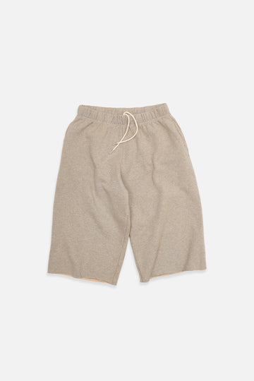 Halo Sweat Short - Heather Grey