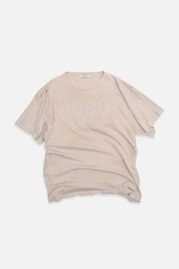 1989 Tee x Bentgable 1 of 1 - Vintage Bone