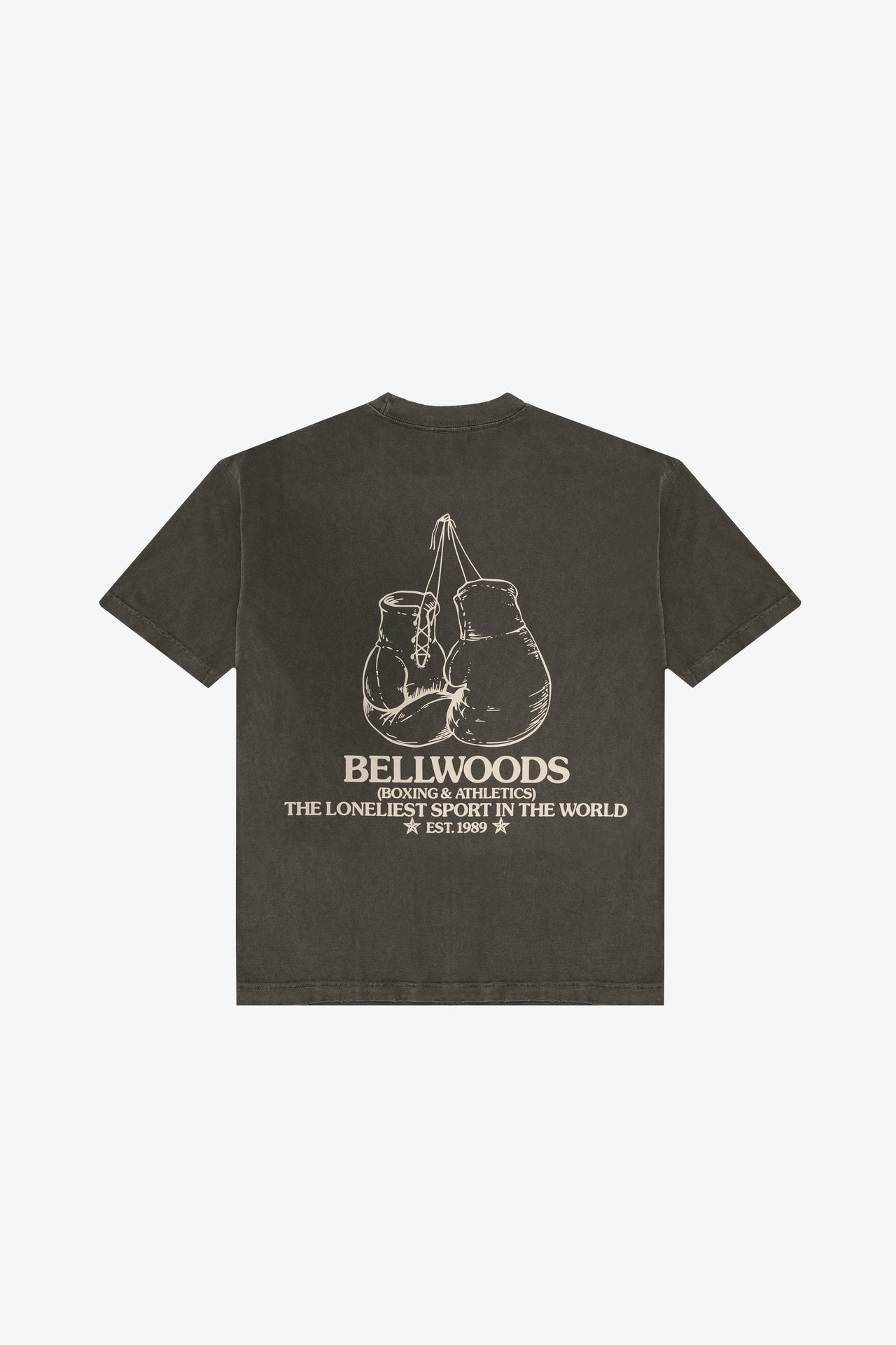 Bellwoods Boxing Vintage Black Tee