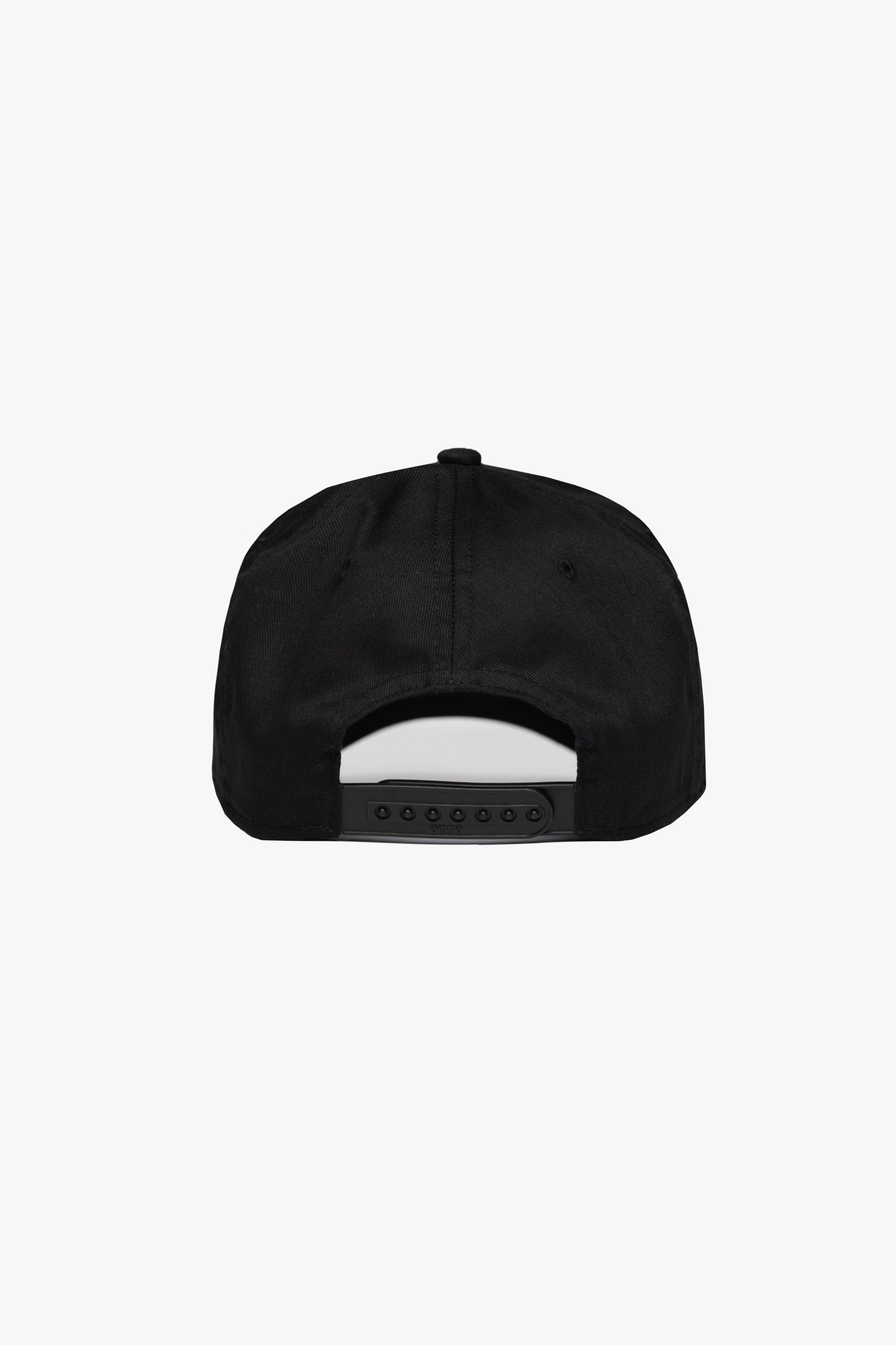 Midnight Black Tennis Snapback Hat - TRINITY